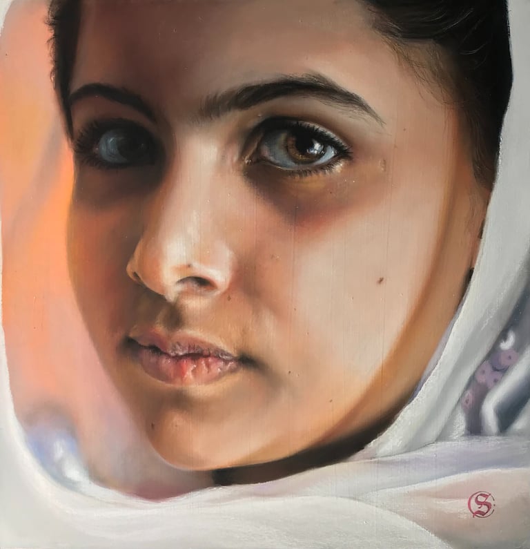 Portrait of Malala