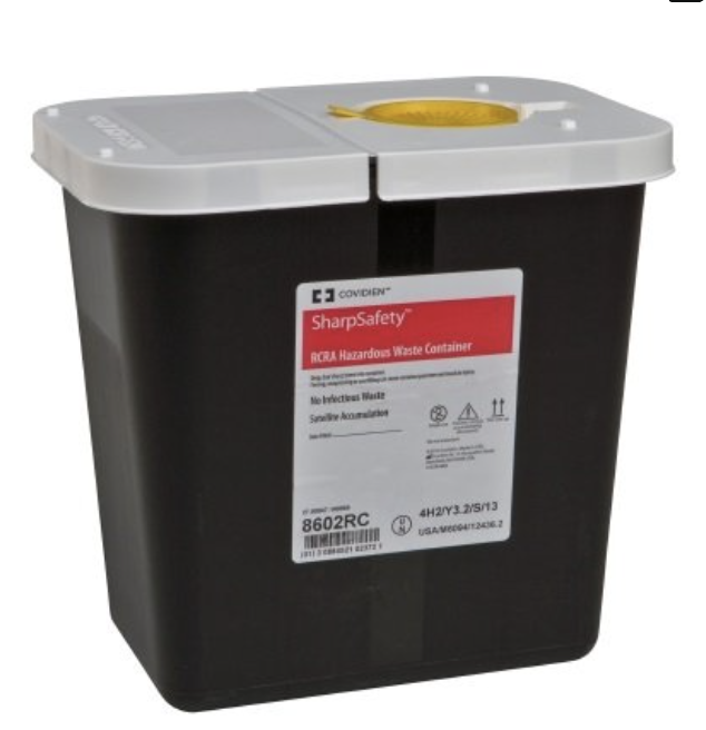 Black Box SharpSafety RCRA Waste Container