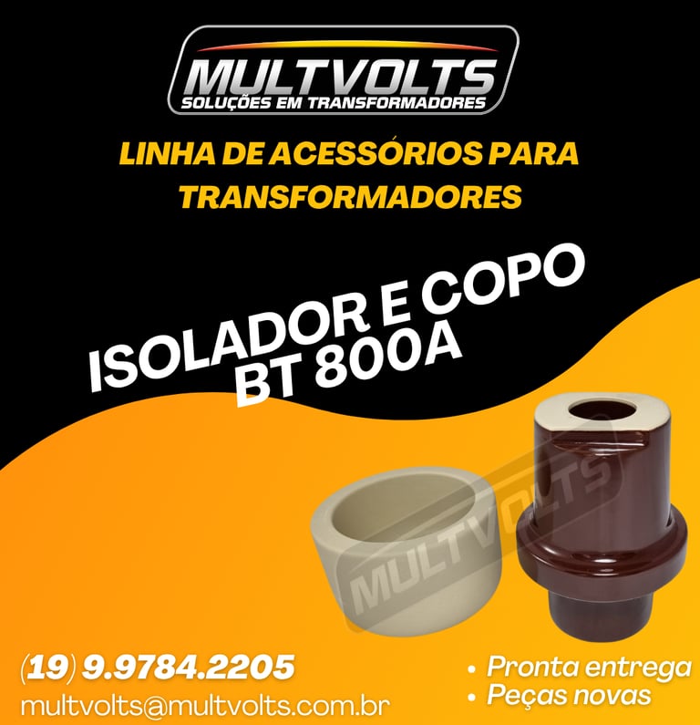 Isolador e Copo BT 8000 A.