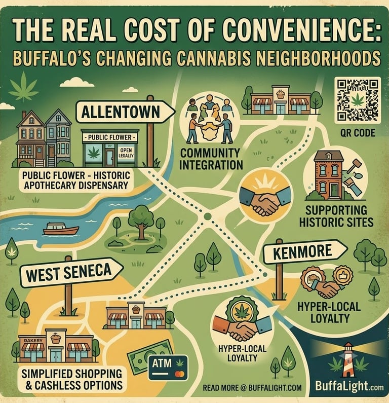 Map of WNY Cannabis Culture