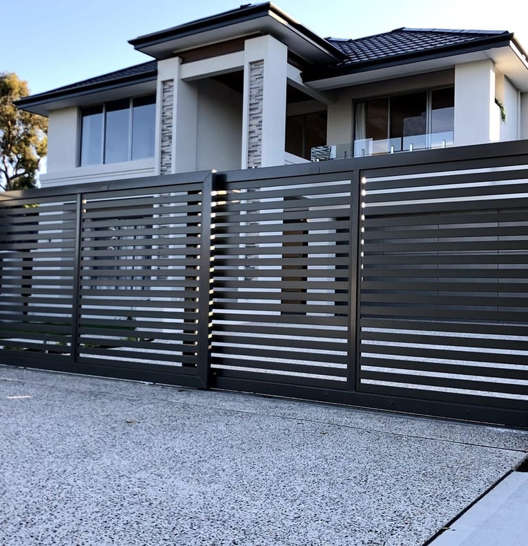 see through non see through gate