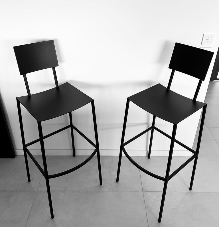 Tabourets de bar moderne metal