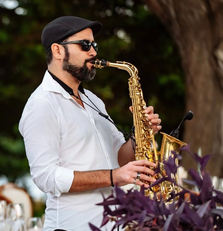 Saxofonista para bodas