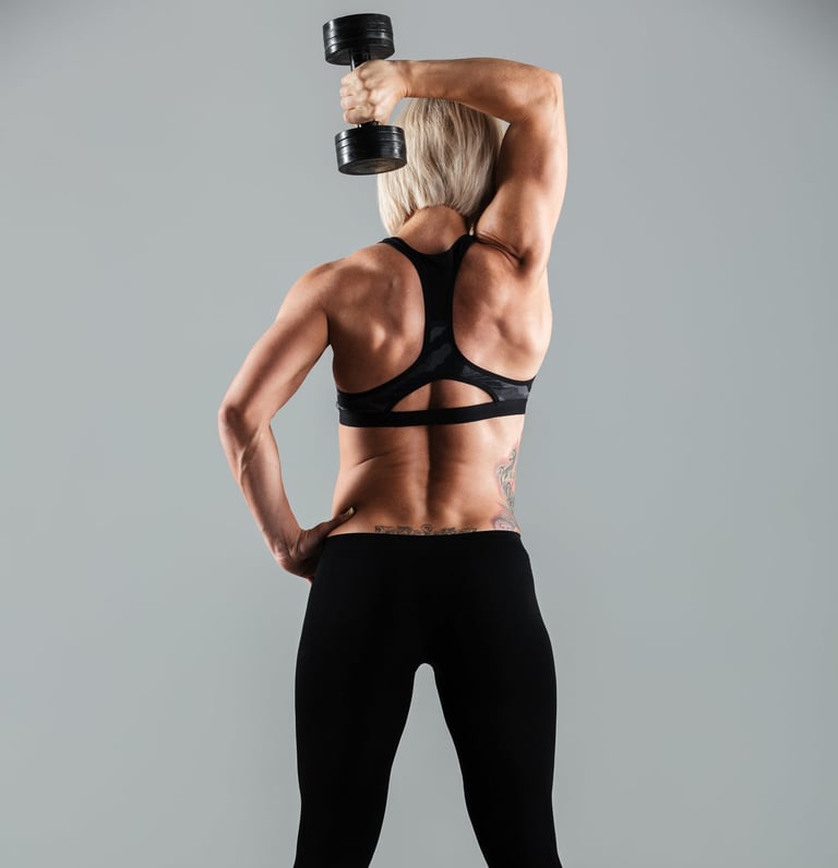 Back View Sportwomen