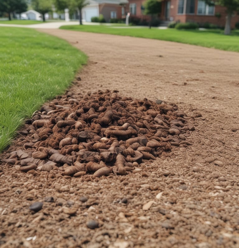 A freshly mowed and edged lawn bordered by vibrant plants under a sunny sky in a suburban Roseville yard