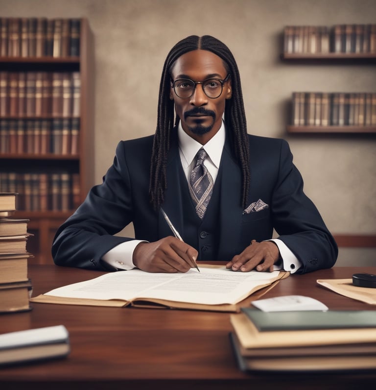 blue and white striped round textile