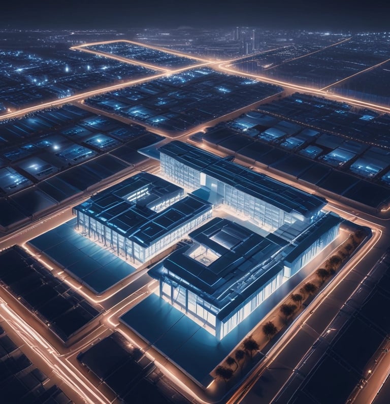 blue and white striped round textile