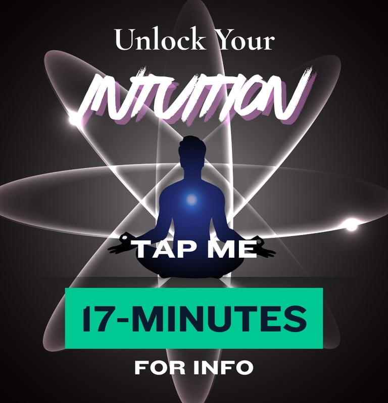17 minute audio learning to increase your intuition