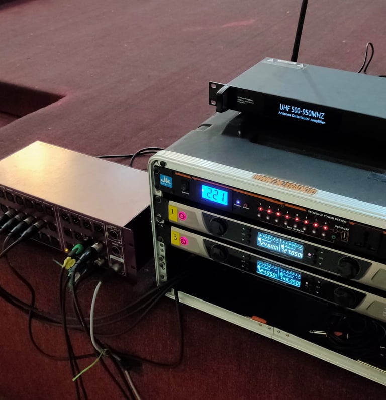Micropohone Mixer Professional Rental Sound System Balikpapan Kaltim