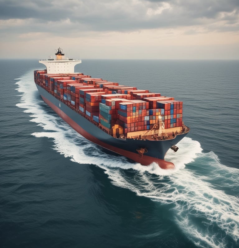 A vibrant assortment of Indian rice grains, spices, and fresh produce artfully arranged on a rustic wooden table.