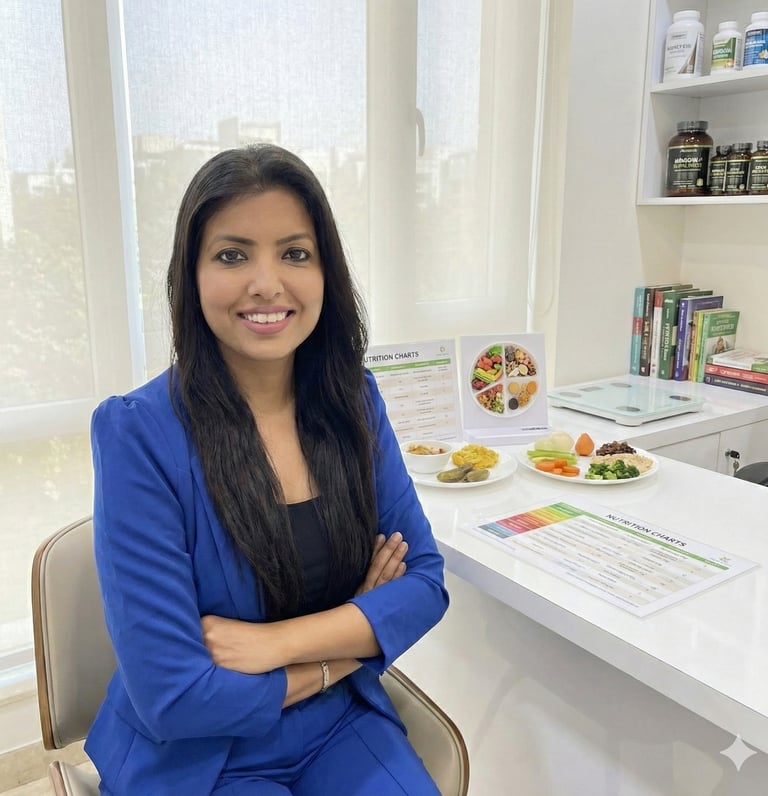 Dietician Ankita Gupta Sehgal - Best Dietician in Delhi NCR for PCOS & Weight Loss