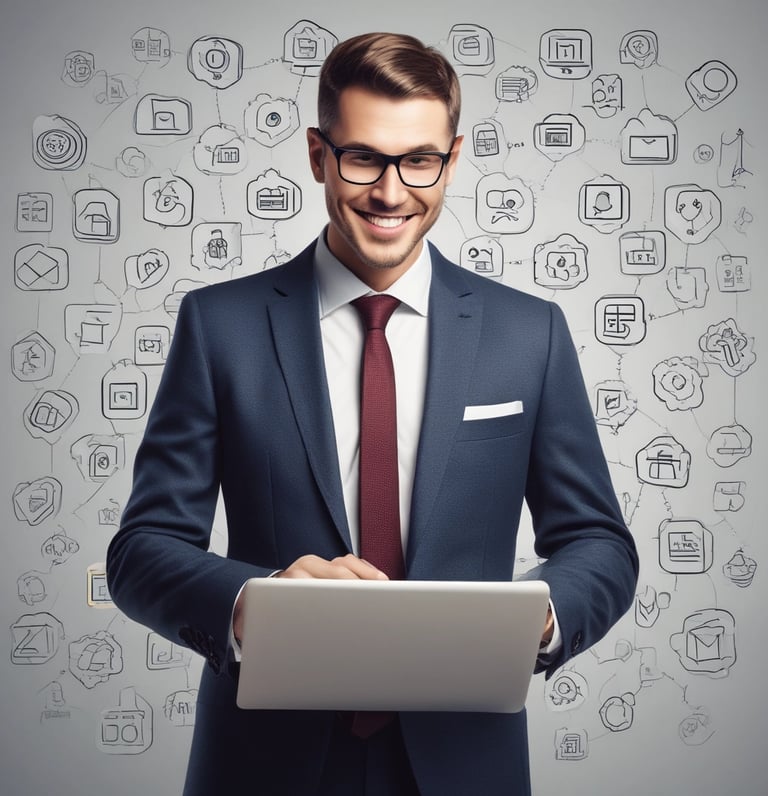 A sleek, modern digital marketplace interface showcasing premium domain listings with clean design and vibrant highlights.