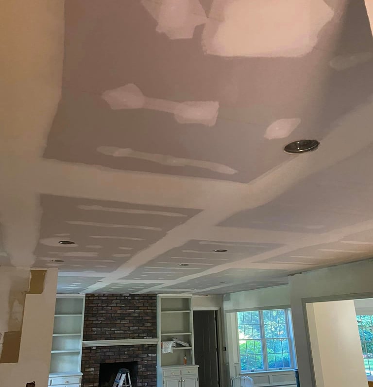 nail pop and drywall over popcorn springfield ma 