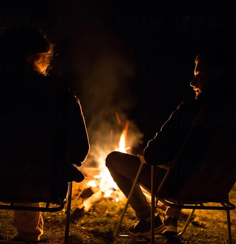 Storytelling by the fire