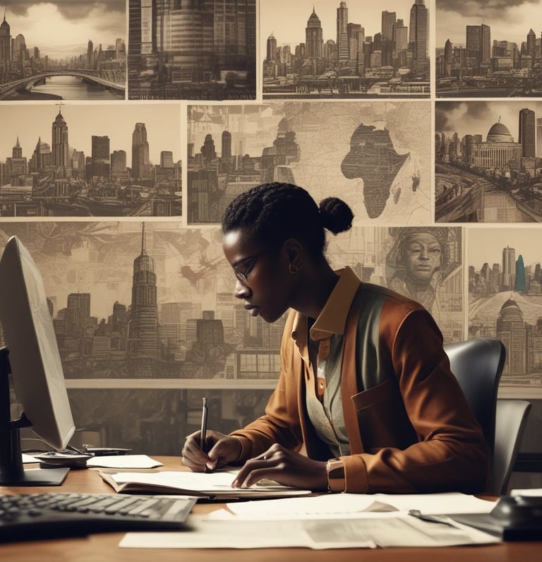 blue and white striped round textile