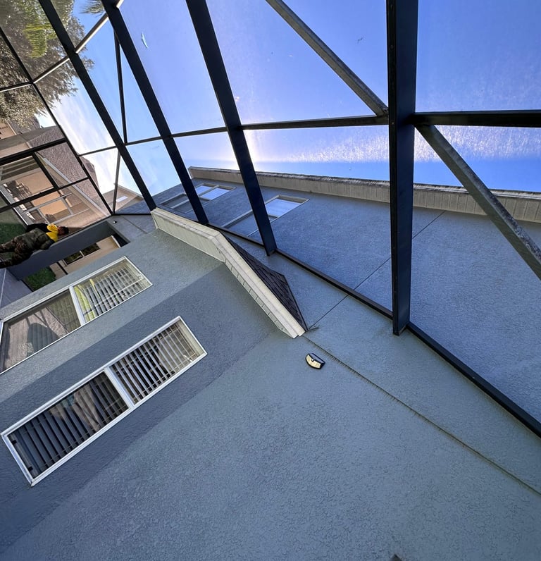 Pool enclosure screen repair in Florida