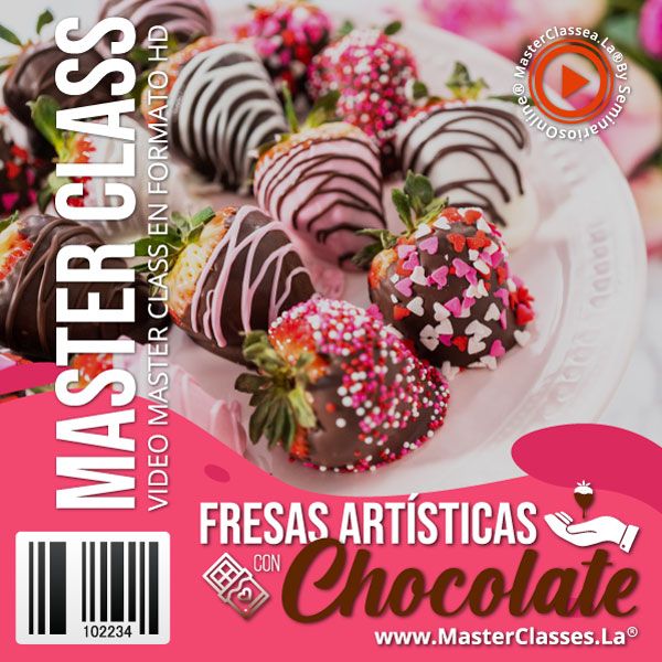 Curso de Fresas Artísticas con Chocolate