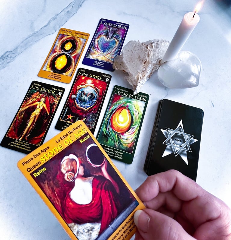 Tarot Reading with I Am One cards in Los Angeles CA