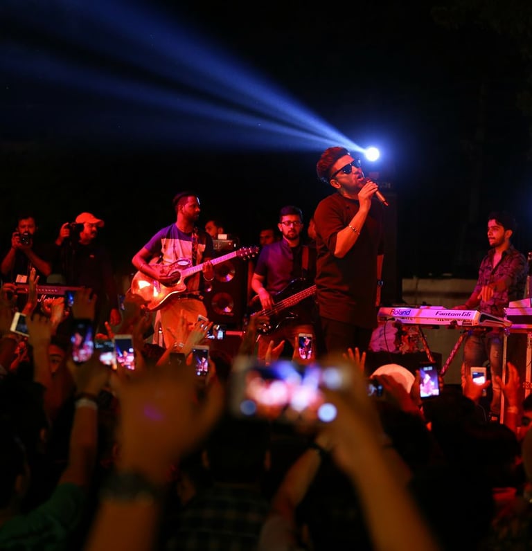 Guru randhawa Concert by The Kabir Company