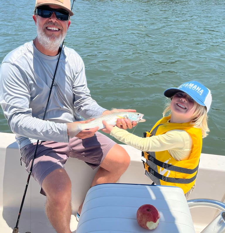 Family fishing charter carolina beach. Guided fishing trips Wilmington NC kids fishing charter