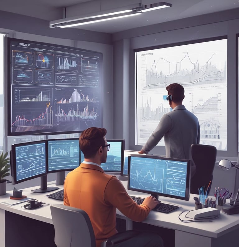 blue and white striped round textile