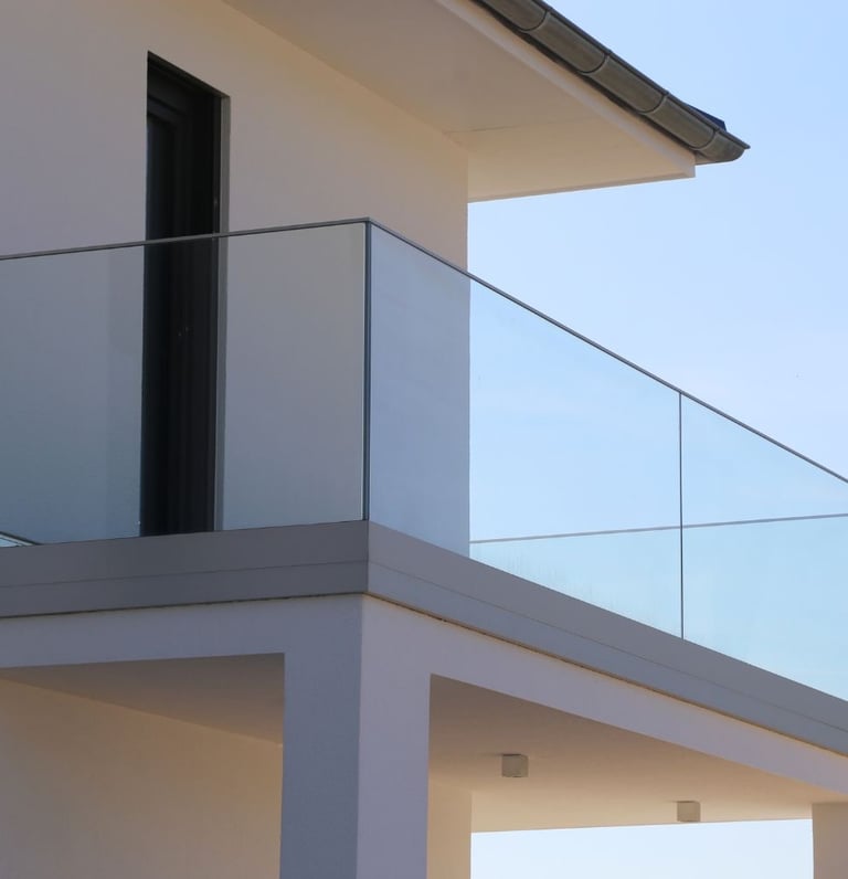 Glass balustrades
