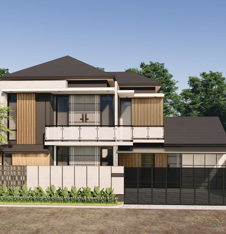 desain rumah modern