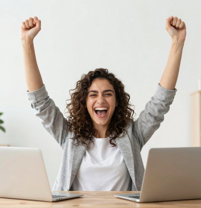 Modern workspace with diverse team collaborating on tech startup ideas