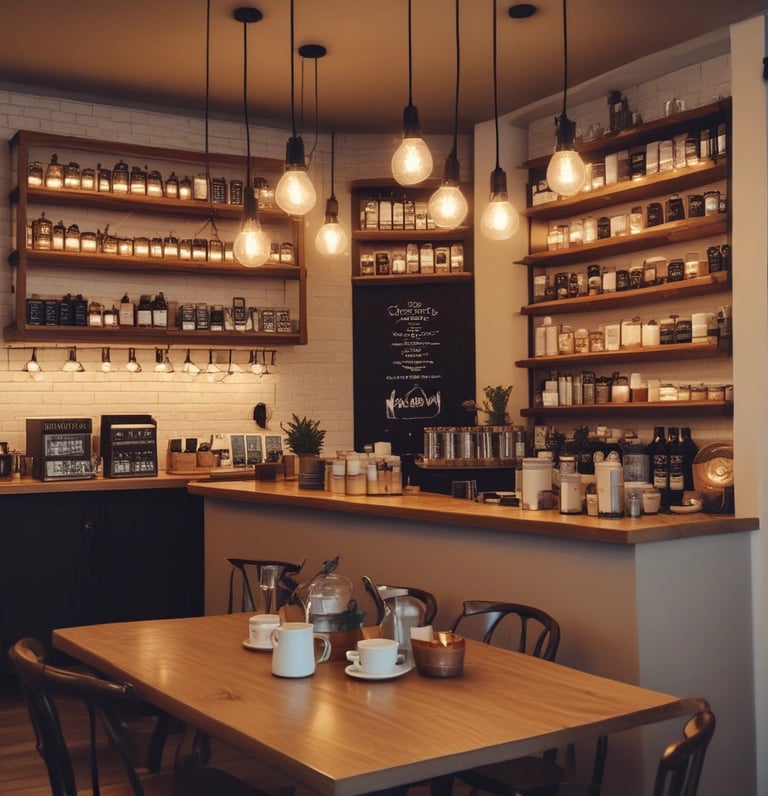 Cozy restaurant scene with diverse diners enjoying accessible and varied menu options