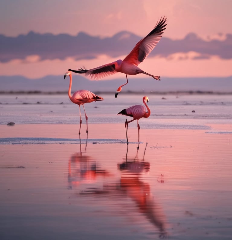 Young diverse group learning Italian outdoors near the sea at Margherita di Savoia