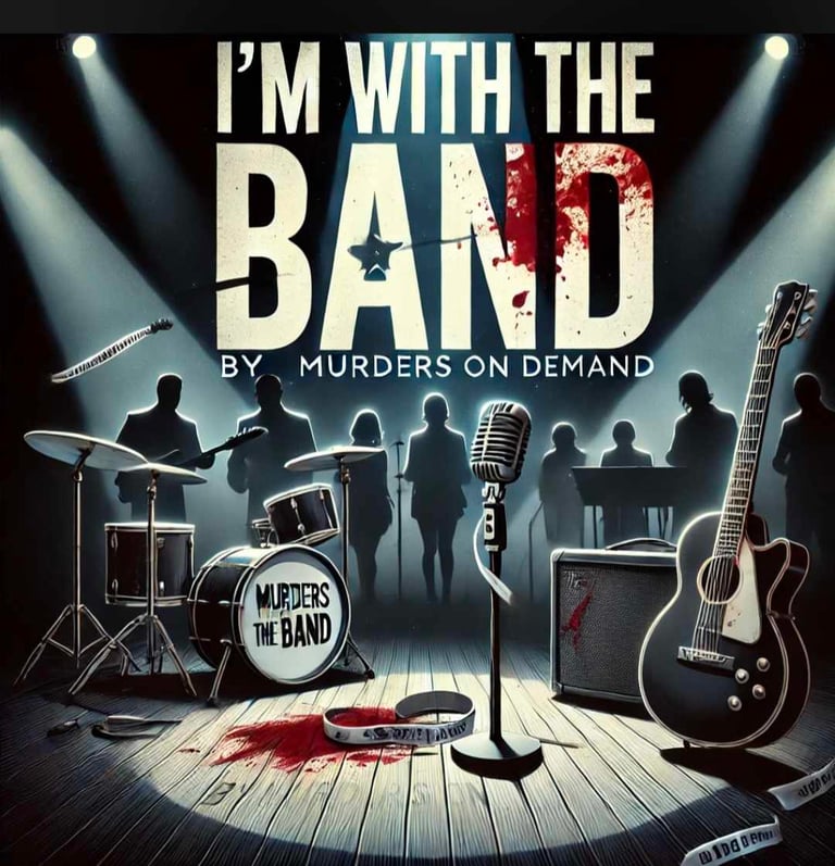 murder mystery plot poster