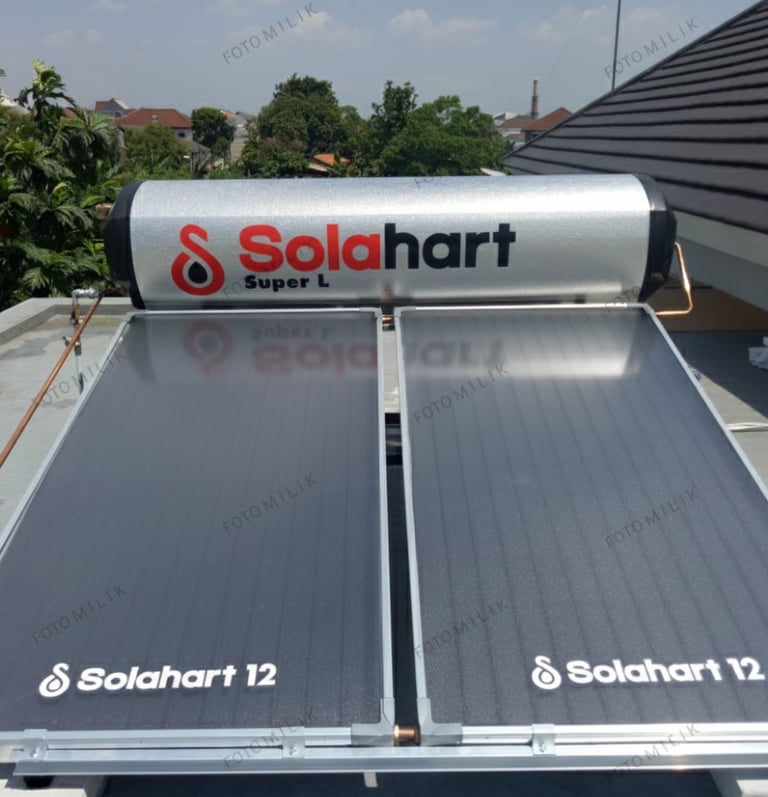 Pemasangan solahart 300L. diperumahan billy moon durensawit jakarta timur oleh yusuf