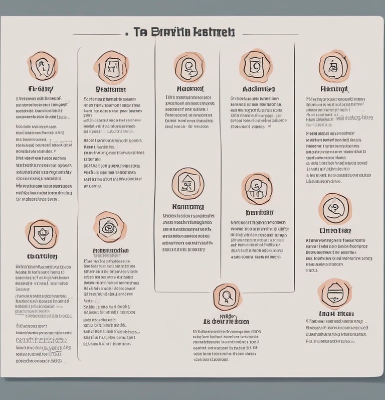 blue and white striped round textile