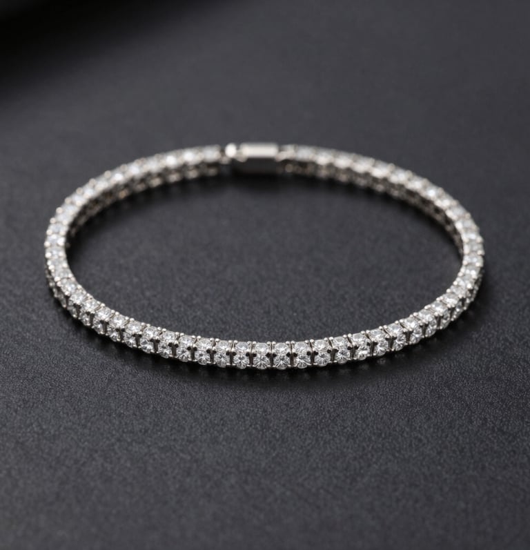 blue and white striped round textile