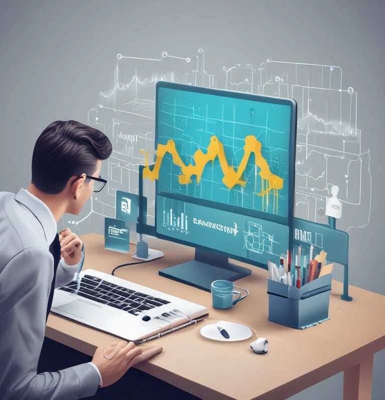 blue and white striped round textile