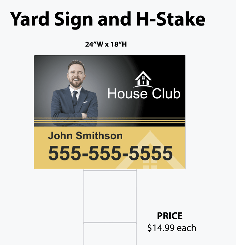 Yard sign