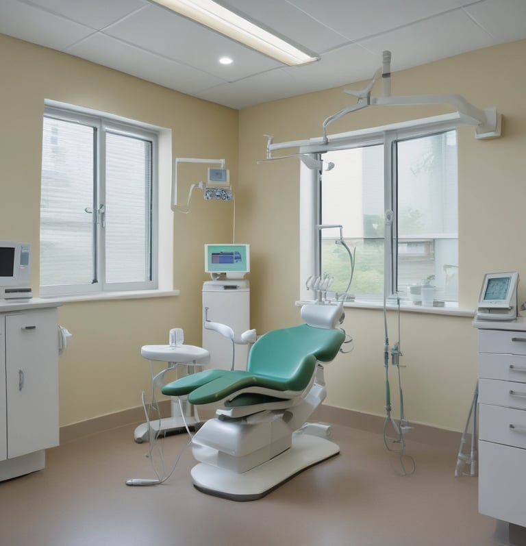 blue and white striped round textile