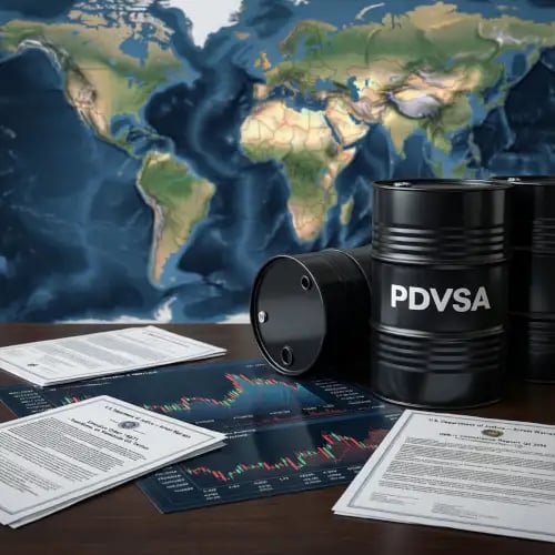 a barrel of oil in front of a map of the world