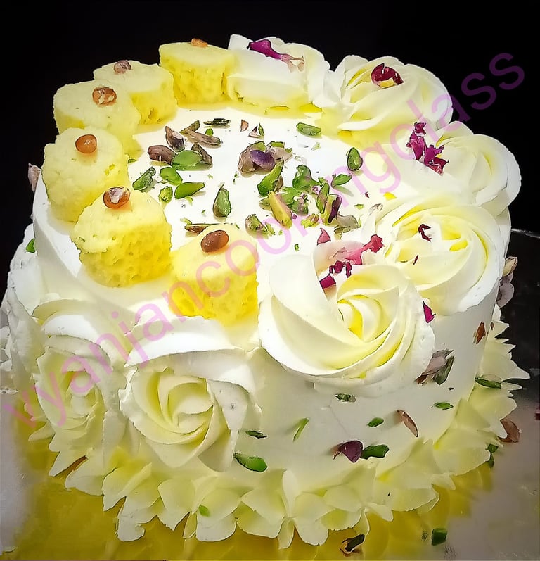 Rasmalai Cake vyanjan bakers prayagraj