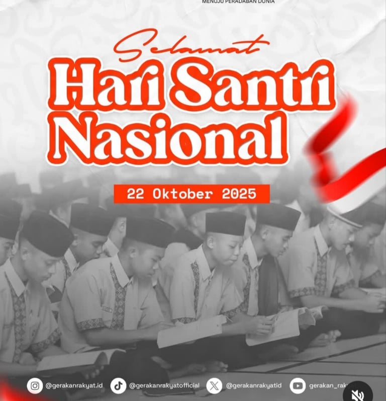 Hari santri nasional 