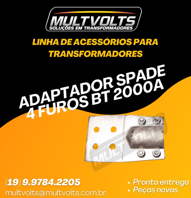 Adaptador Spade 4 Furos BT 2000 A.