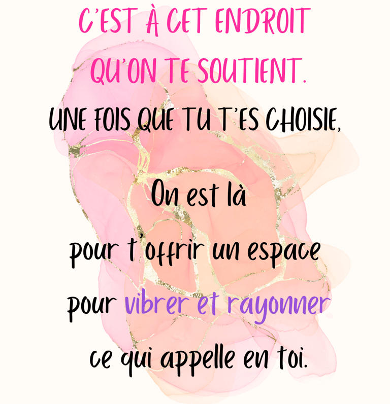 Soutenir ta reconnection à toi même