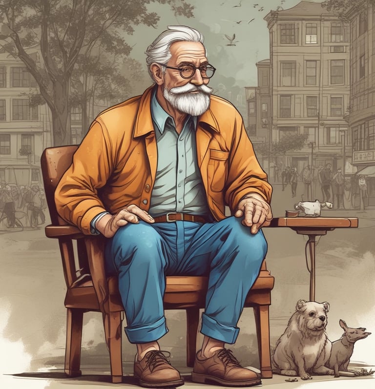 blue and white striped round textile