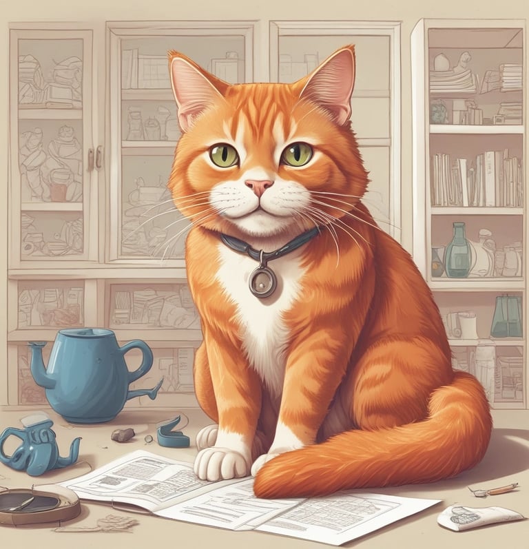 blue and white striped round textile