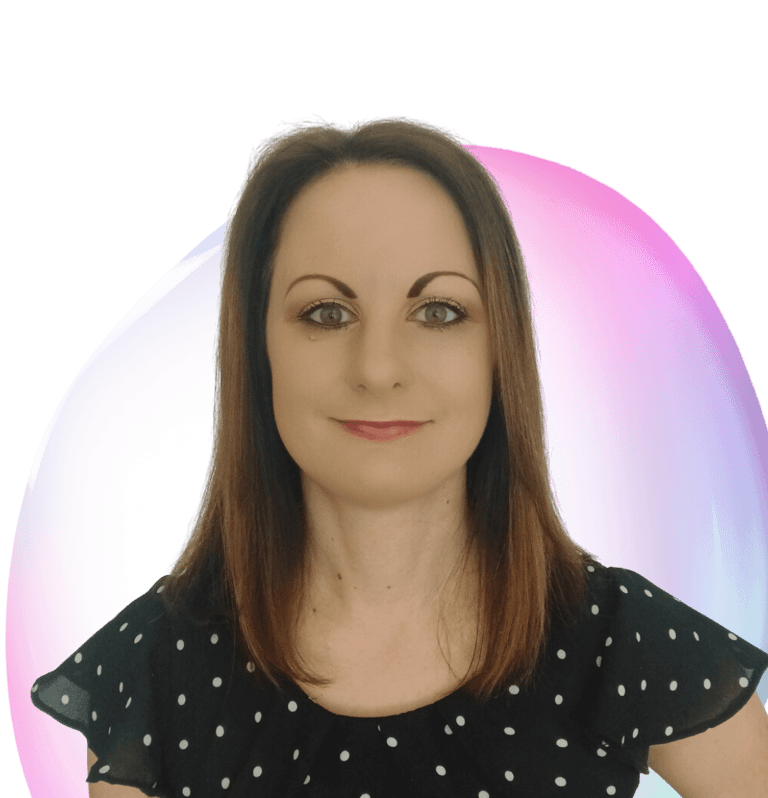 A headshot of the company founder
