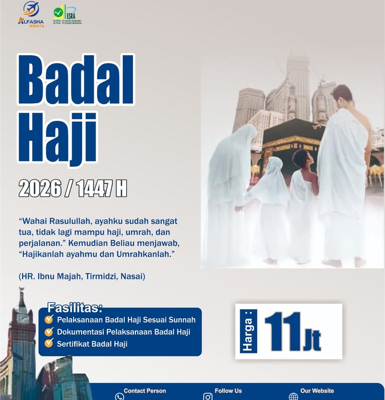 Biaya Badal Haji 2026