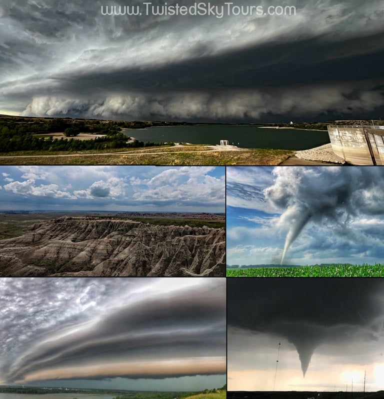Storm chasing tours in tornado alley