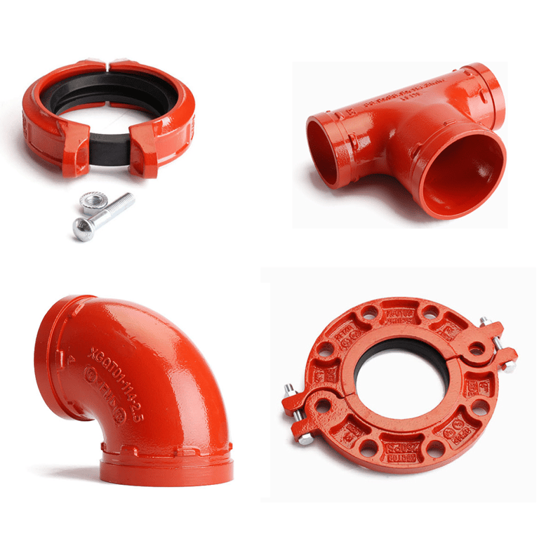 lede yivli kaplin kelepçe fittings