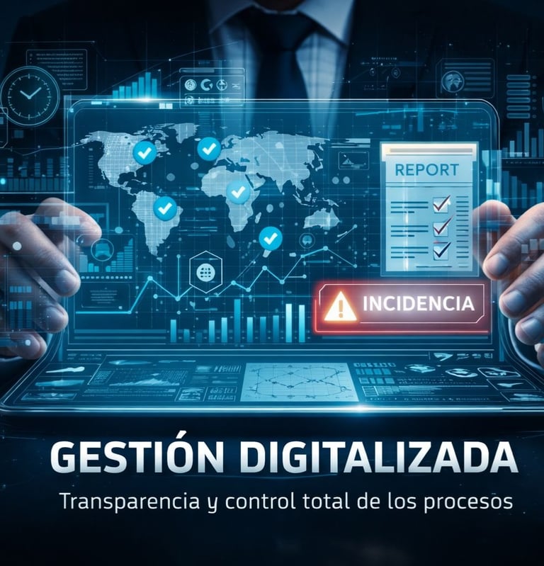 Valkiria elite global service tiene todos sus servicios digitalizados para una mejor gestión