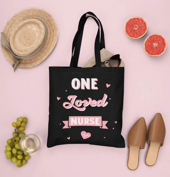 One Loved Nurse Tote Bag